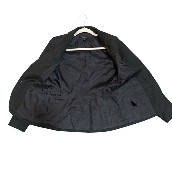 Brooks Brothers Wool Double Button Pin Stripe Single Breasted Blazer Suit Jacket - Picture 6 of 6